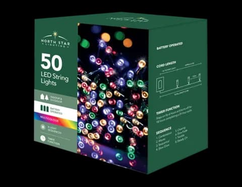 Multi-Coloured Fairy Lights